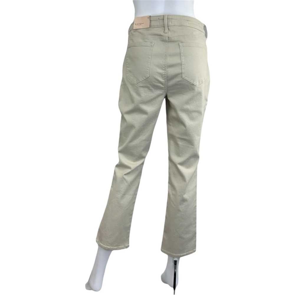 NYDJ NWT Cream Sheri Slim Jeans Size 10 C0134 - Picture 3 of 13